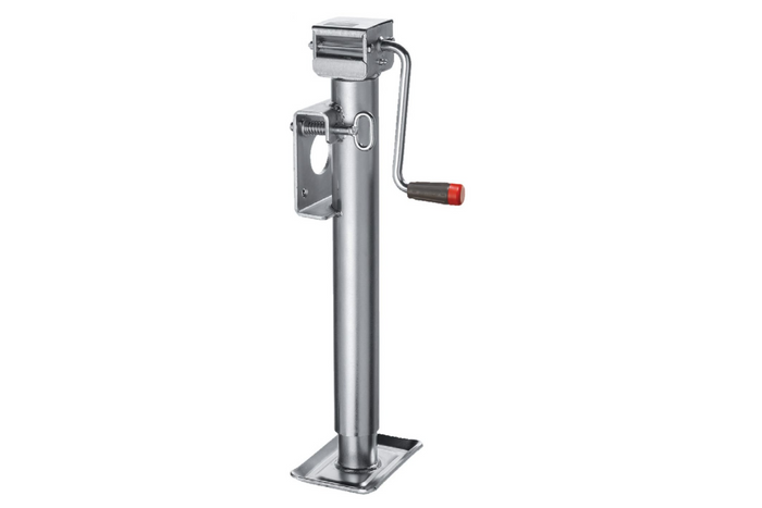 Support de manivelle extensible KNOTT LF3101 pour remorque plateau 1300 kg, 425-675 mm