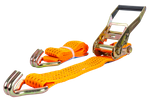 Courroie de transport orange UNITRAIER 2 m/50 mm/5 t avec tendeur