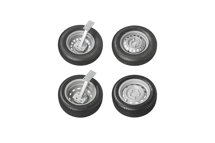 Support de montage de roue de secours de remorque ProPlus, angle 8-16"