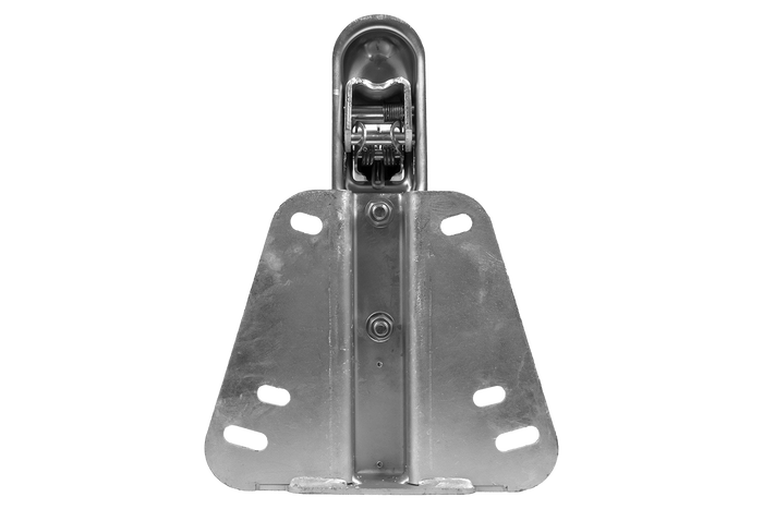 Attelage à boule KNOTT K7.5-H+KZE7.5 pour remorque de 750 kg avec timon en V