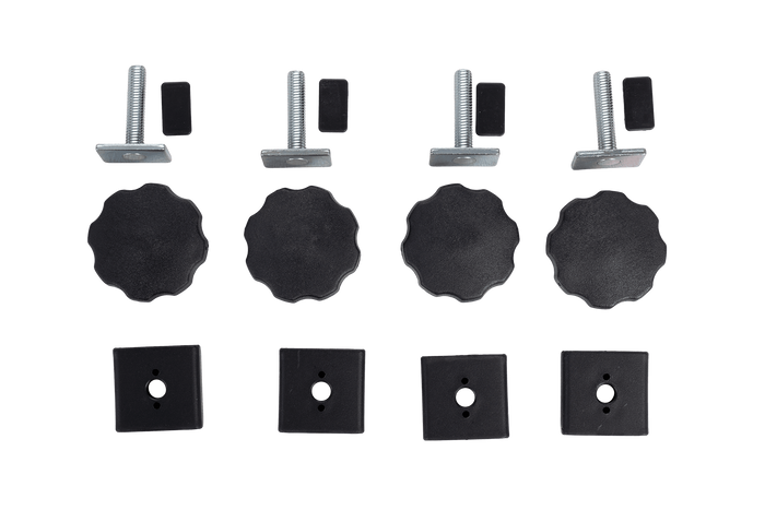 T - profilé EF (rainures) - Adaptateur pour barres à rainures en T - Inter Pack Carver, Zenith