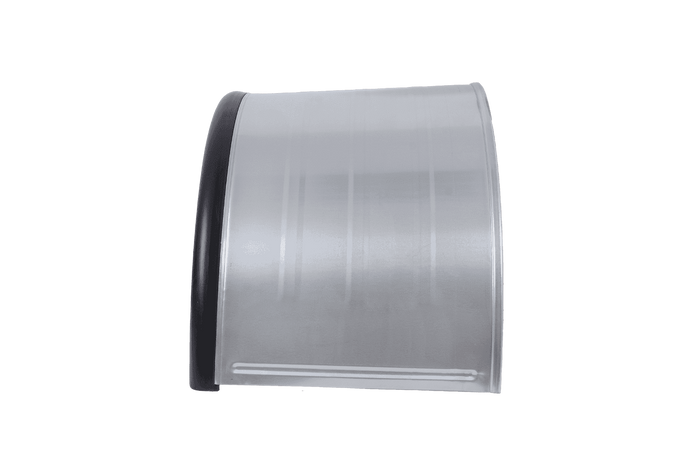 Garde-boue double pour remorque 17,5-19,5" DOMAR DK7140, passage de roue 1000/500 mm, métal avec bord en caoutchouc