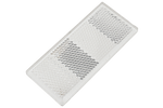 Catadioptre autocollant blanc pour remorques