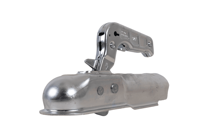 Attelage à boule STEELPRESS ZSK-0750C pour remorque de 750 kg avec timon tubulaire de 50 mm