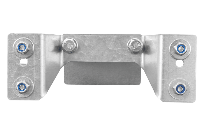 Support de roue de secours pour remorque de jardin UNITRAIER KIPP avec réflecteur