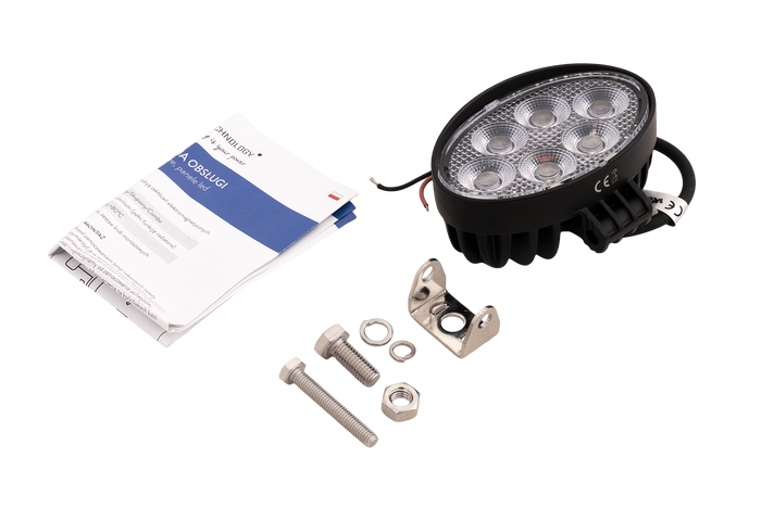 Lampe, feux de travail oval LED TT TECHNOLOGY TT.13325 24 LED, 1920 lm