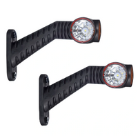 Feux de position à LED HORPOL LD 2175+LD 2174, 3 fonctions gauche+droite