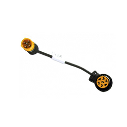 Adaptateur à baïonnette 5 broches / connecteur coudé ASS2 7 broches ASPÖCK adaptateur gauche