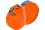 Courroie de transport orange UNITRAIER 10 m/25 mm/1 t avec tendeur