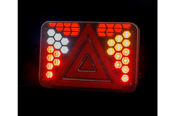 Feu arrière LED HORPOL LZD 3216, 7 fonctions, droit