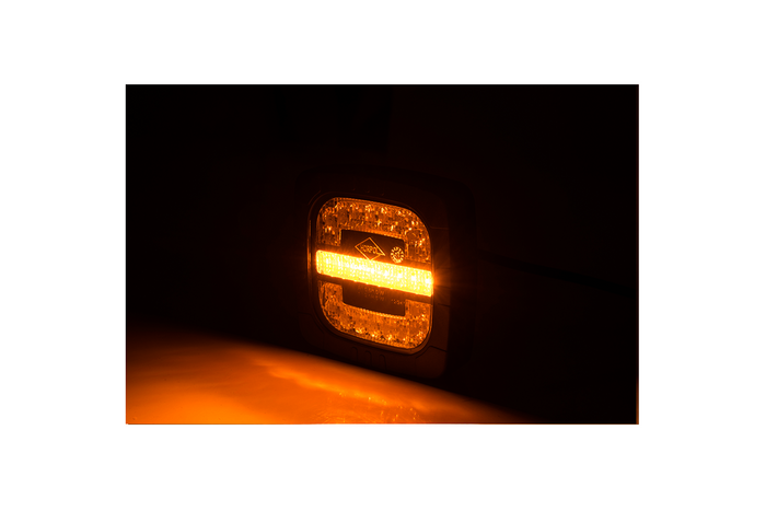 Phare avant LED HORPOL ROCA LZD 2806, 2 fonctions, universel avec support