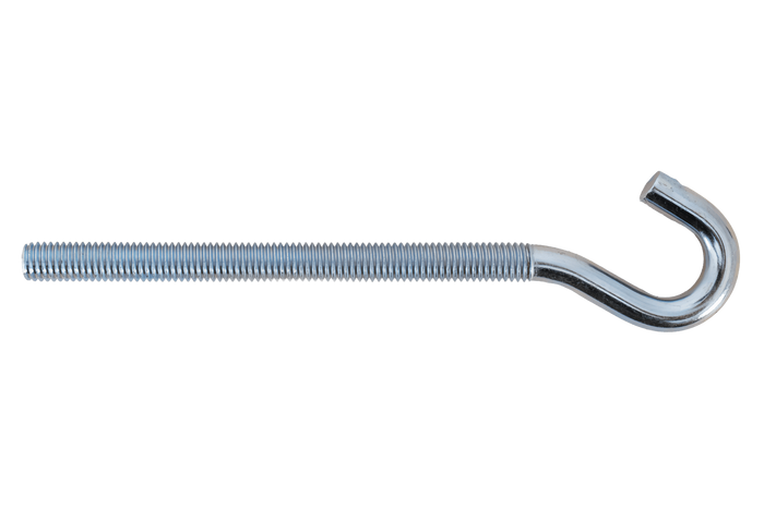 Piton, crochet, gond DROMET HZ M8x140 avec œillet ouvert (coudé)