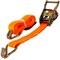 Courroie de transport orange UNITRAIER 3 m/35 mm/2 t avec tendeur