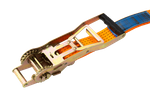 Courroie de transport orange UNITRAILER ERGO 12 m/50 mm/5 t avec tendeur
