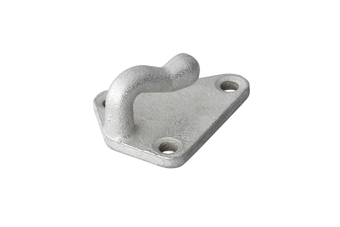 Crochet latéral ProPlus 342151 pour la fixation de bâche, sangles, cordes de remorque