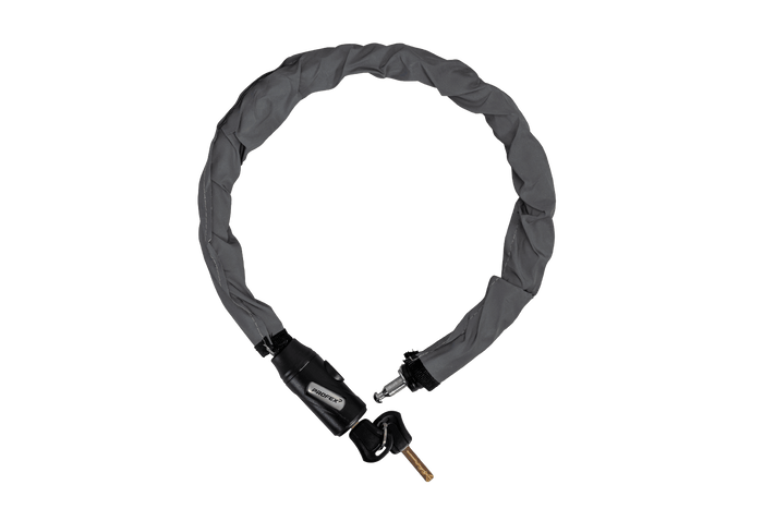 Antivol de vélo PROFEX Reflex en acier renforcé, 70 cm de long