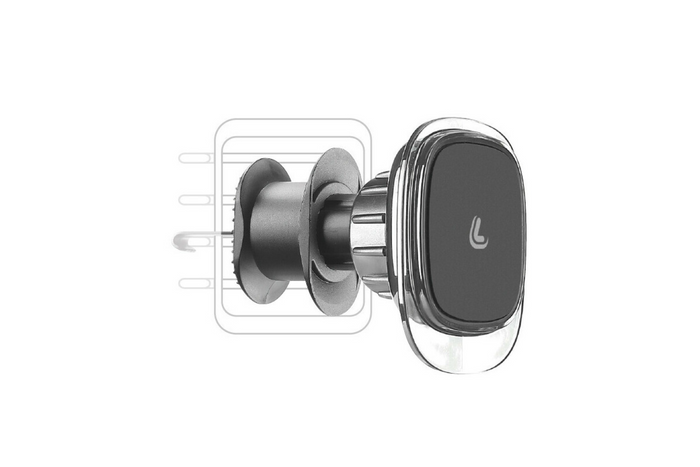 Support magnétique pour téléphone Magneto Plus LAMPA pour grille d'aération