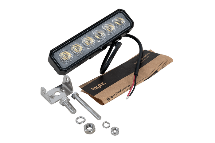 Lampe de travail, réflecteur rectangulaire LED LAYTZ LY7301, 24 LED, 2400 lm