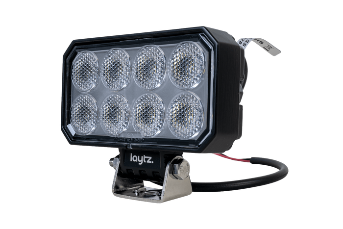 Lampe de travail, réflecteur rectangulaire LED LAYTZ LY7302, 32 LED, 3200 lm