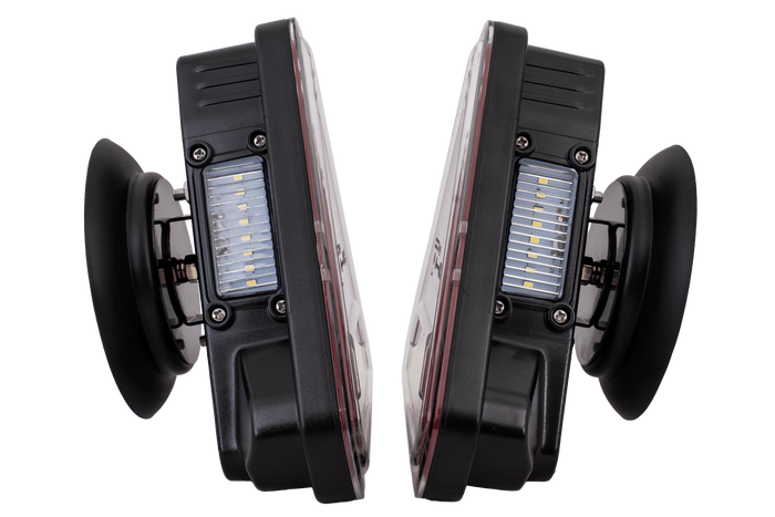 Feux arrière LED SPAREX CONNIX PLUS S.162710, 6 fonctions gauche + droit, sans fil, magnétiques