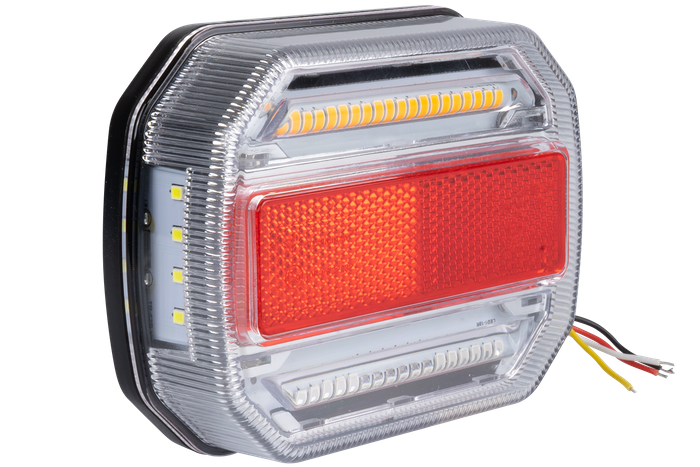 Feu arrière LED TT Technology TT.12018P, 4 fonctions droit