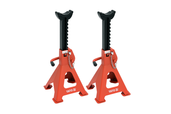 Chandelles, lot de 2,  YATO YT-17311 pour pont élévateur de 3 tonnes