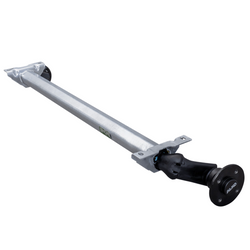 Essieu AL-KO OPTIMA non freiné pour remorque 750 kg 1100 mm 1530 mm 4x100