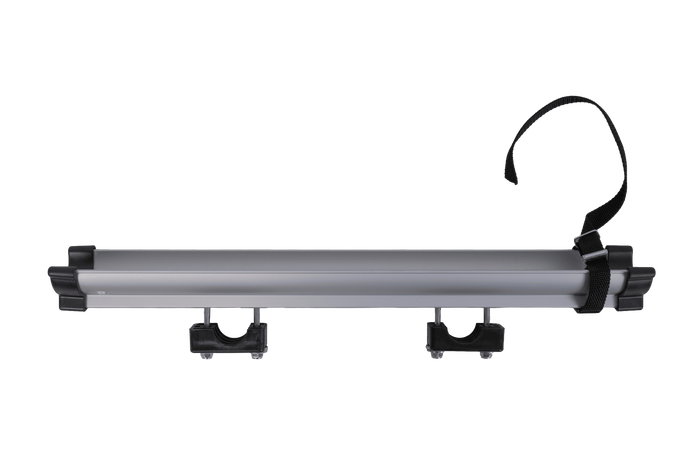 Plateforme avec coffre de remorquage + adaptateur pour le transport de 3 vélos Inter Pack Re-Cargo
