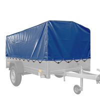 Bâche haute bleue pour le modèle Garden Trailer 264 KIPP