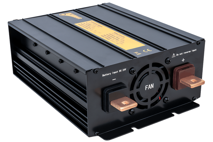 Convertisseur de tension 24V/230V (1000/2000W) KAMAR E1927