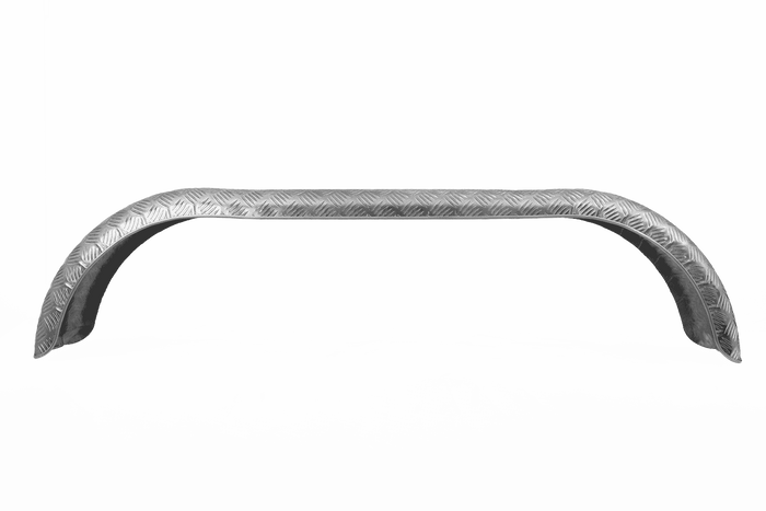 Garde-boue tandem pour remorque 13-14" DOMAR D29300, passage de roue plat 1500/240mm