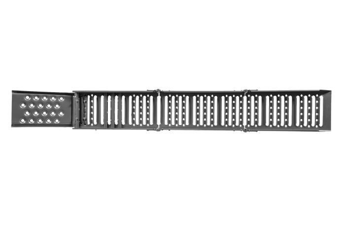 Rampe pliable UNITRAILER ALR005 en acier pour remorque, 200 cm, 250 kg