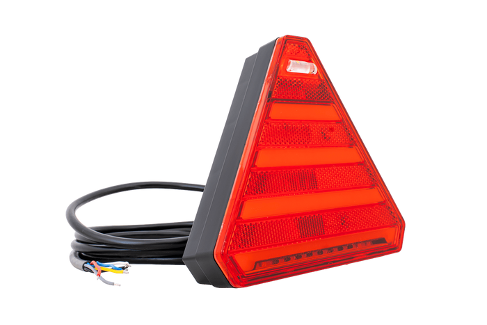 Feu arrière LED WAŚ W245 universel, 6 fonctions