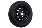 OUTLET Roue de remorque PNEU LINGLONG 155/70 R13 75N JANTE UNITRAILER noir 4Jx13" 4x100 ET:30
