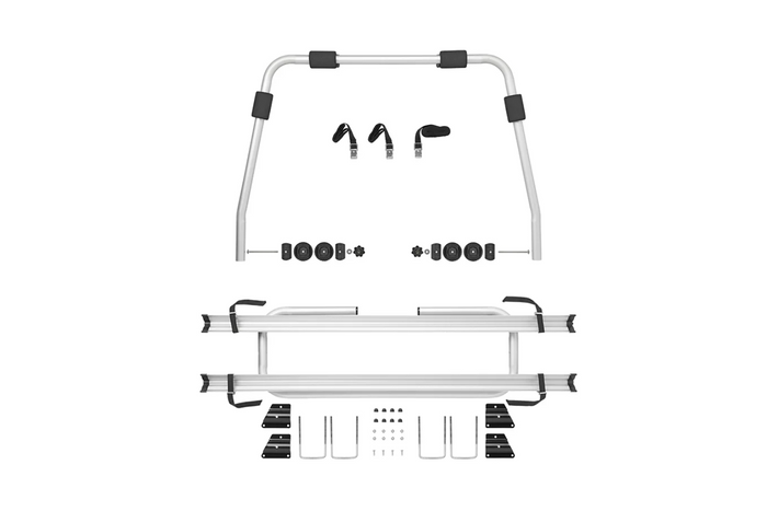 Porte-vélos ProPlus 330242 pour 2 vélos, sur attelage de remorque