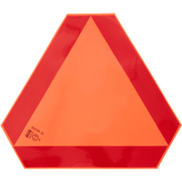 Autocollant réfléchissant HERMON, triangle de signalisation de ralentissement, 300x120mm