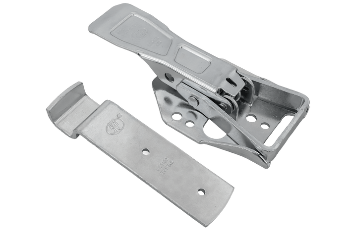 Attelage latéral avec fixation STEELPRESS ZB-04C+Z-01A pour fermeture latérale complète remorque