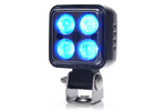 Lampe de sécurité LED WAŚ 2243 W267, lampe d'avertissement bleue
