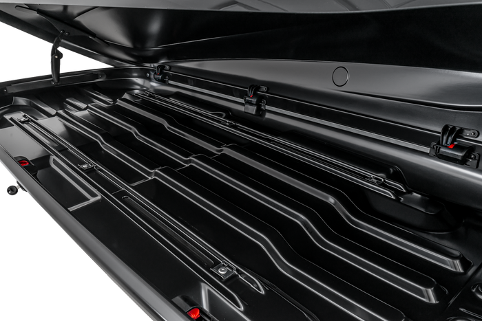 Coffre de toit Inter Pack Zenith 8.6, noir métallisé