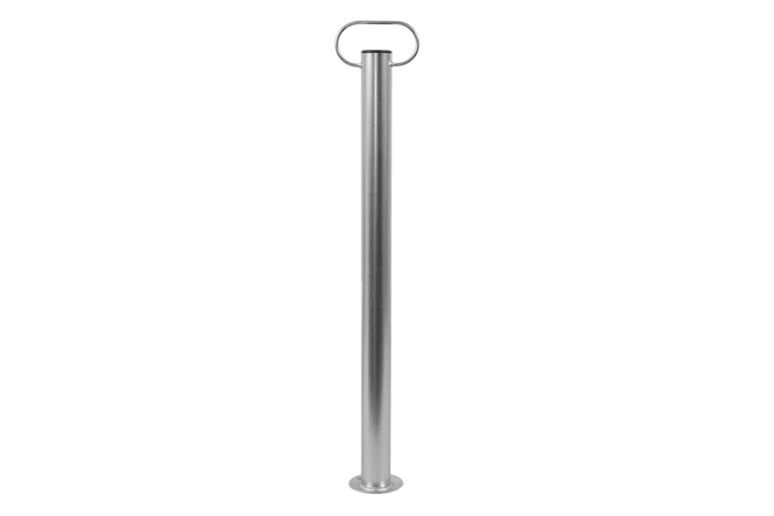 Support fixe UNITRAILER MS 0019-700 pour remorque plateau 150 kg, 48 mm x 700 mm