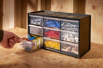 Meuble de rangement d'atelier à 9 tiroirs STANLEY OPP 365 x 210 mm