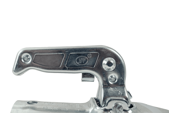 Attelage à boule STEELPRESS BC-3000.1D-00-00 pour remorque de 3 000 kg avec timon tubulaire de 50 mm