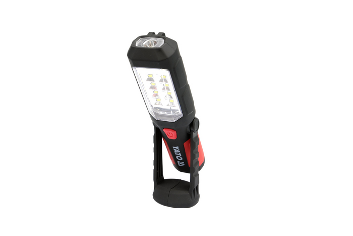 Lampe torche d'atelier 2 en 1 YATO YT-08513, 9 LED, 280 lm