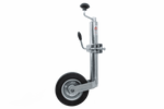 Roue jockey avec collier UNITRAILER 150 kg,48 mm, 505-730 mm
