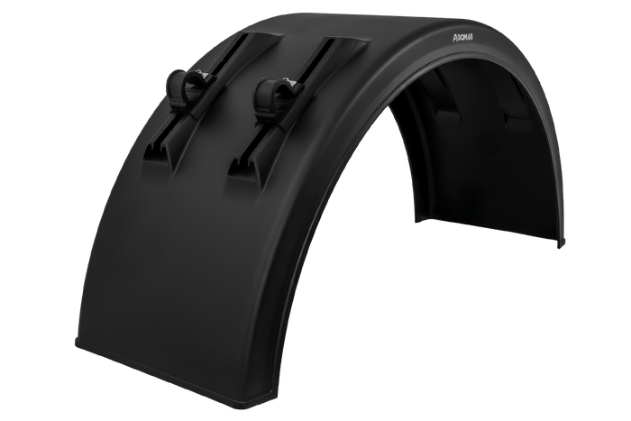 Garde-boue pour remorque 19,5-22,5" DOMAR DK2975 passage de roue 1250/430mm avec supports de montage