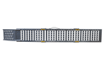 Rampes pliables UNITRAILER ALR005 en acier pour remorques, 200 cm, 500 kg, lot de 2