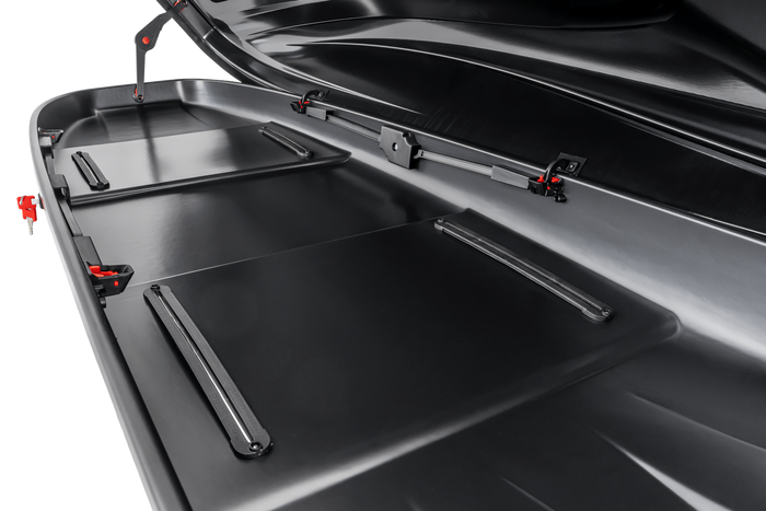 Coffre de toit Inter Pack Stella 481 graphite métallisé (flexi fit G2)