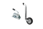 Roue jockey avec collier KNOTT TK48+LB48, 150 kg, 48 mm, 480-700 mm