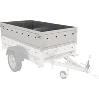 Côtés en aluminium BIS pour la remorque UNITRAILER GARDEN 201 KIPP ALU