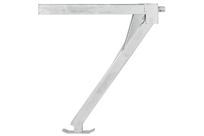 Support d'angle extensible ProPlus 361510, côté avant droit/arrière gauche de la remorque, capacité de charge 600 kg, hauteur 460 mm